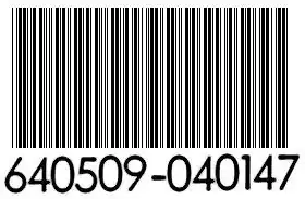 Barcode van Agent 47