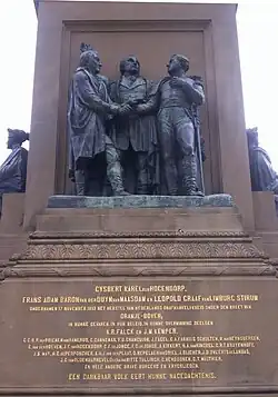 Het monument (detail)