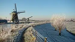 Windmolen Hoog- en Groenland te Baambrugge