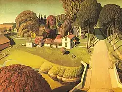 The birthplace of Herbert Hoover, 1931, Minneapolis Museum of Art