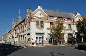 Voormalig bankgebouw aan de Horváth Ferenc utca