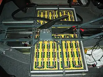 56 LFP-accu's in een elektrische auto (Hotzenblitz)