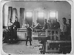 Opleiding houtbewerking.