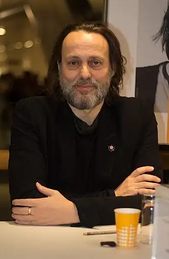 Hugo Borst bij het Feest der Letteren 2016