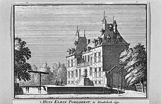 Klein Poelgeest circa 1730