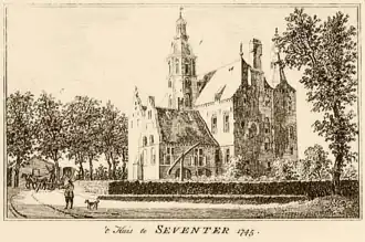 Huis Sevenaer (1745) door Jan de Beijer