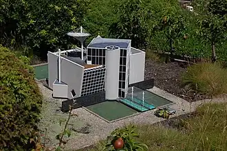 Maquette van het Huis van de Toekomst