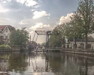 Hulksbrug, gezien naar het noorden. Mei 2013