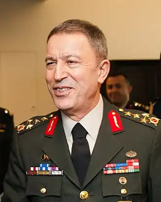 Minister van Defensie Hulusi Akar
