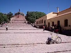 Monument in Humahuaca