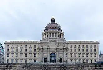 Het Humboldt Forum, de huidige locatie van het museum.