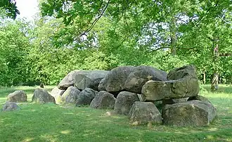 Hunebed D14 te Eext (Eexterhalte), 2008