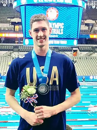 Armstrong tijdens US Olympic Trials 2021