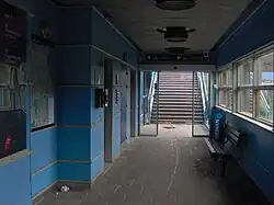 Wachtruimte op station Husum