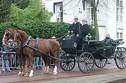 Huub Stapel als Prins Willem Frederik tijdens de herdenking in 2013.