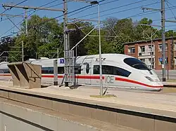 ICE in Kortenberg, voordat spoor 2 en 3 afgebakend werden