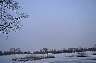 IJzeren Vrouw, in de winter