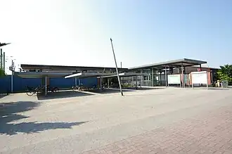 Entree station Seelze in 2005