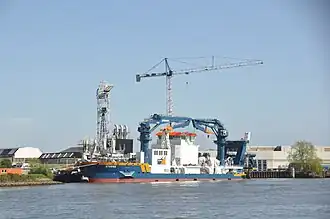 Zelf varende cutterzuiger Athena