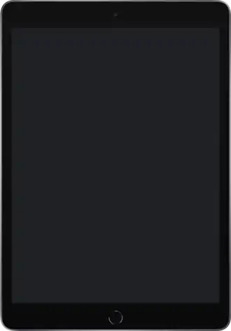 De voorkant van een iPad