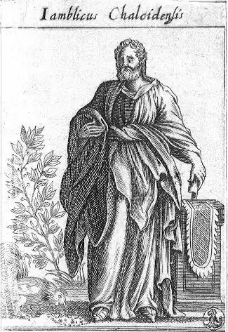 Iamblichos van Chalkis, prent