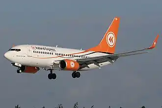 Een Iceland Express Boeing 737-700 in 2010