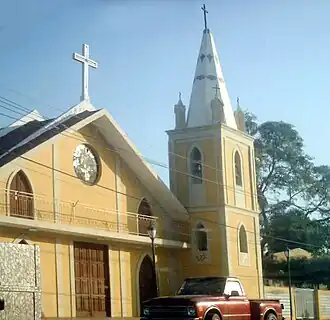 De kerk van Santa Cruz de Mara