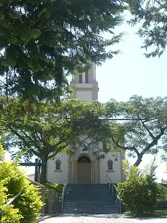 Katholieke kerk Sagrado Coração de Jesus in Águas Mornas