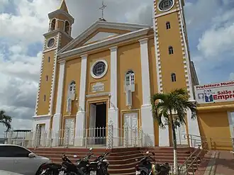 Katholieke kerk Nossa Senhora da Apresentação in het centrum van Escada