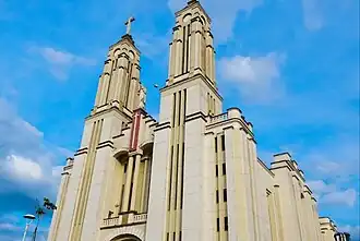 Katholieke kerk Sagrado Coração de Jesus in het centrum van Antônio Carlos