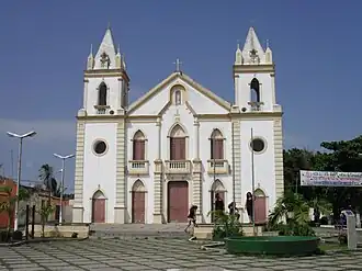 Katholiek kerk Nossa Senhora da Conceição in Nova Cruz
