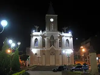 Katholieke kerk Nossa Senhora da Conceição in het centrum van Rio Casca