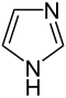 Structuurformule van imidazool