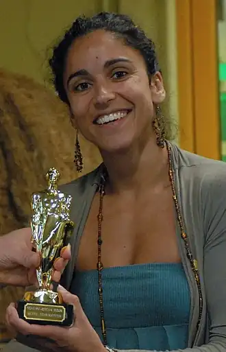 Indra met Scherm-Oscar voor beste Nederlandse schermster 2008