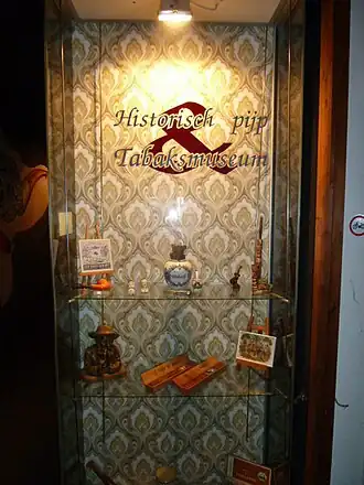 Ingang Pijp- en Tabaksmuseum