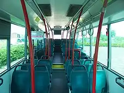 Een van de vele beschikbare interieurs voor de Ambassador 200