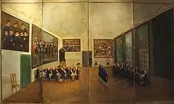 Interieur van de Sint Jorisdoelen