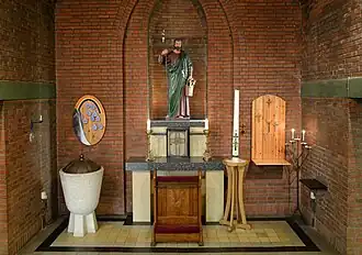 Interieur kerk, Jozefnis