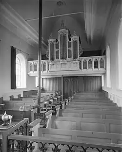Interieur met orgel (1959)