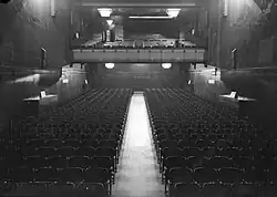 De zaal van het theater, met ruim 500 stoelen.