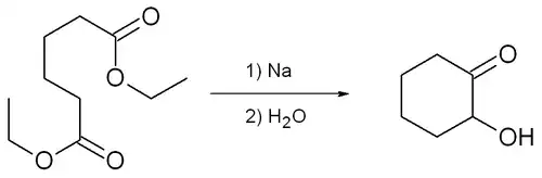 Intramoleculaire acyloïnecondensatie