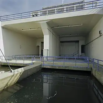 Inwatering vanaf de Hoge Dwarsvaart