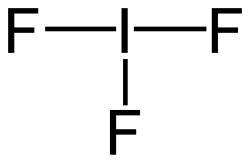 alt=Structuurformule van 
  
    
      
        
          
            IF
            
              3
            
            
              
            
          
        
      
    
    {\displaystyle {\ce {IF3}}}