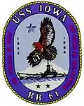 Embleem USS Iowa