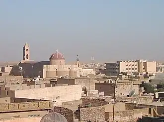Zicht op Bakhdida (Qaraqosh)