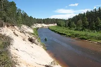 De Irbe bij Miķeļtornis