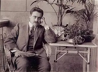 Isaäc Keesing rond 1910