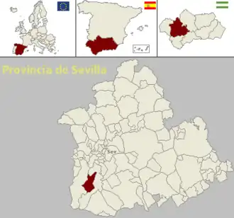 Kaart van Isla Mayor