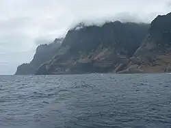 Gezicht op Alejandro Selkirk