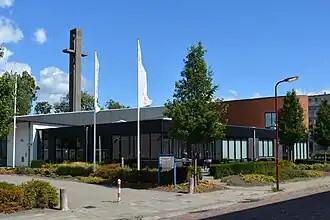 Het gebouw aan de Coehoorn van Scheltingaweg